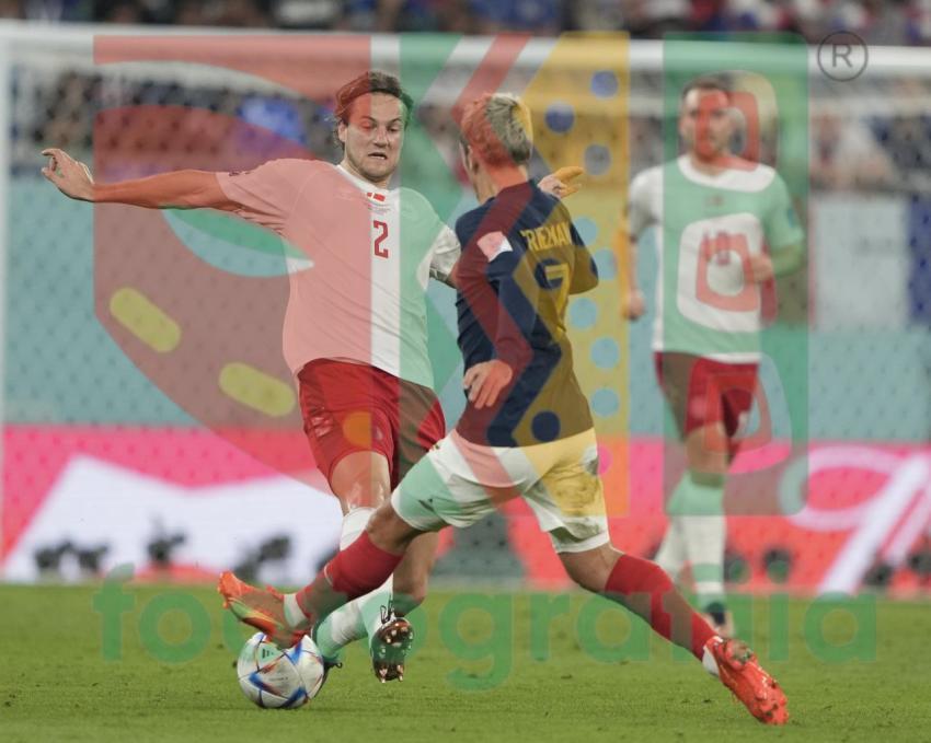 2022 FIFA World Cup - France vs Denmark