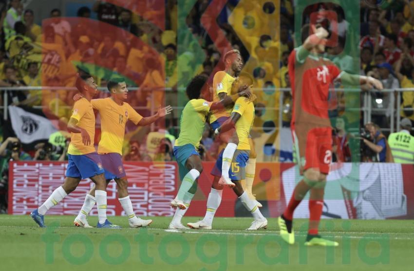 2018 FIFA World Cup - Brazil vs Serbia