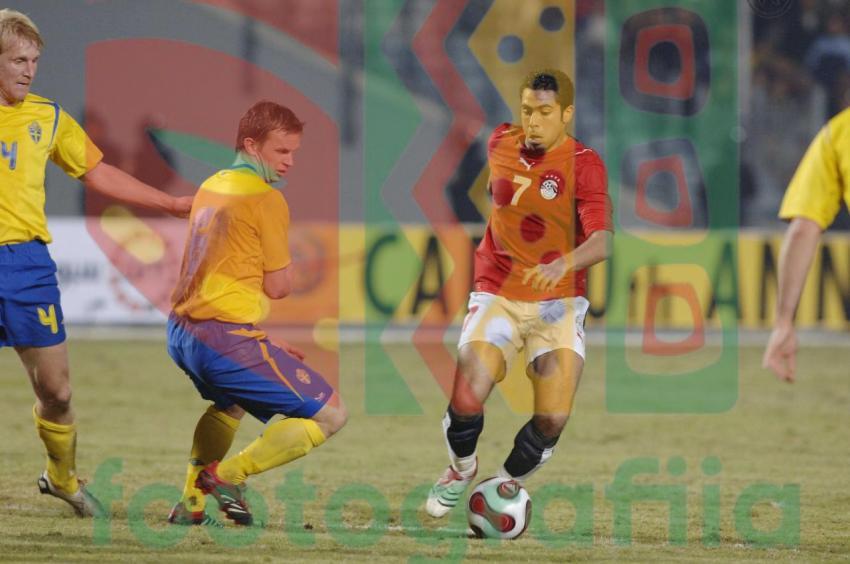 international friendly match -  Egypt vs Sweden