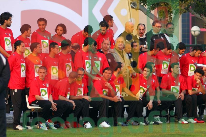 Egyptian team training session