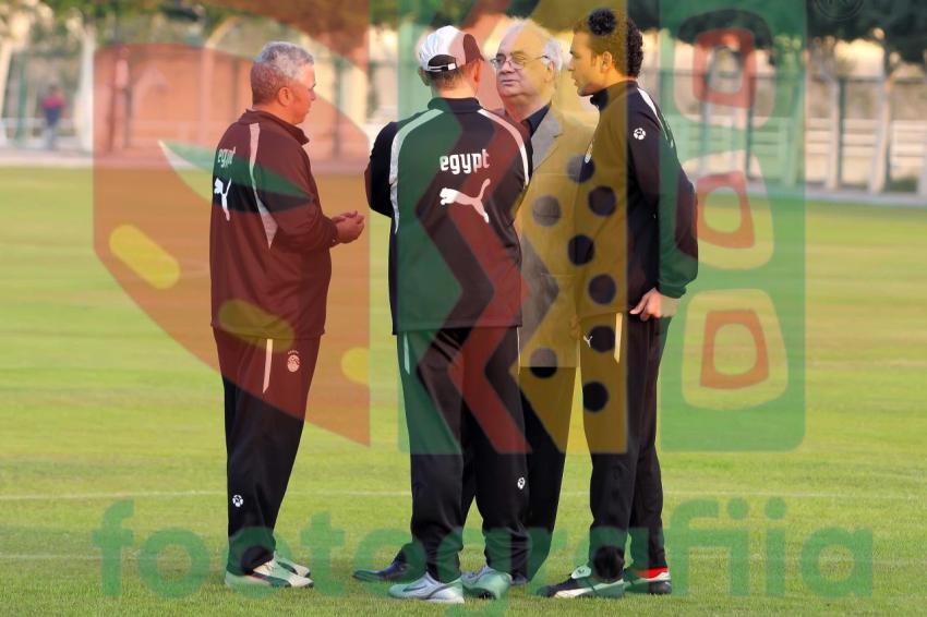 Egyptian team training session