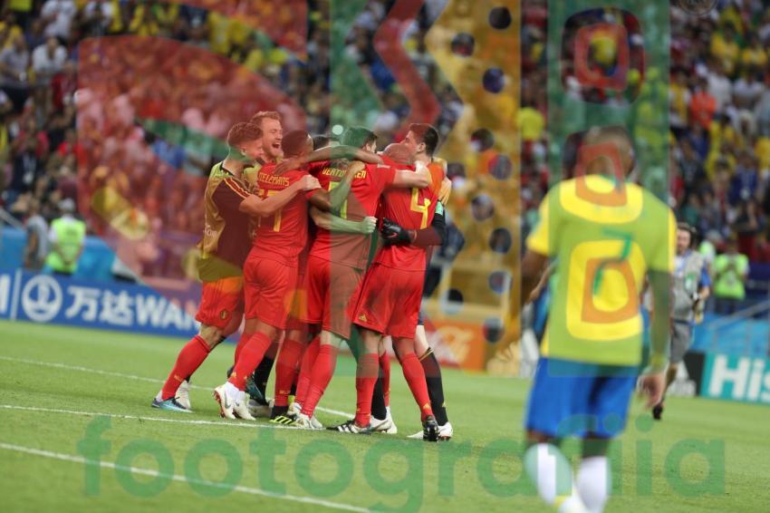 2018 FIFA World Cup - Brazil vs Belgium