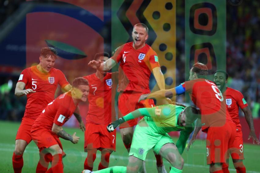 2018 FIFA World Cup - England vs Colombia