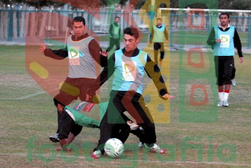 Egyptian team training