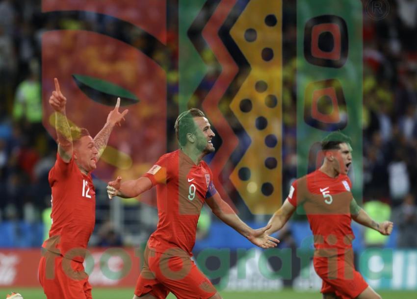 2018 FIFA World Cup - England vs Colombia