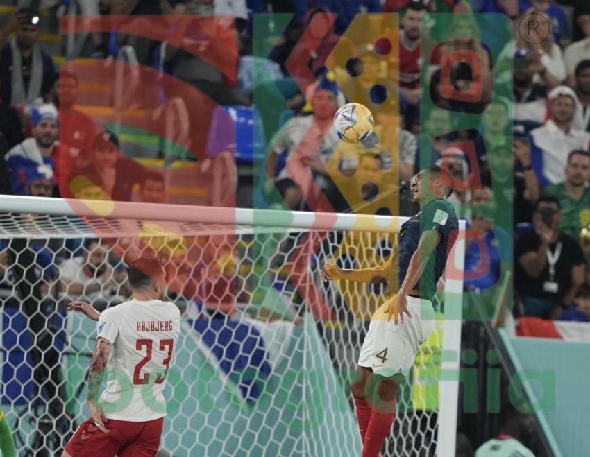 2022 FIFA World Cup - France vs Denmark